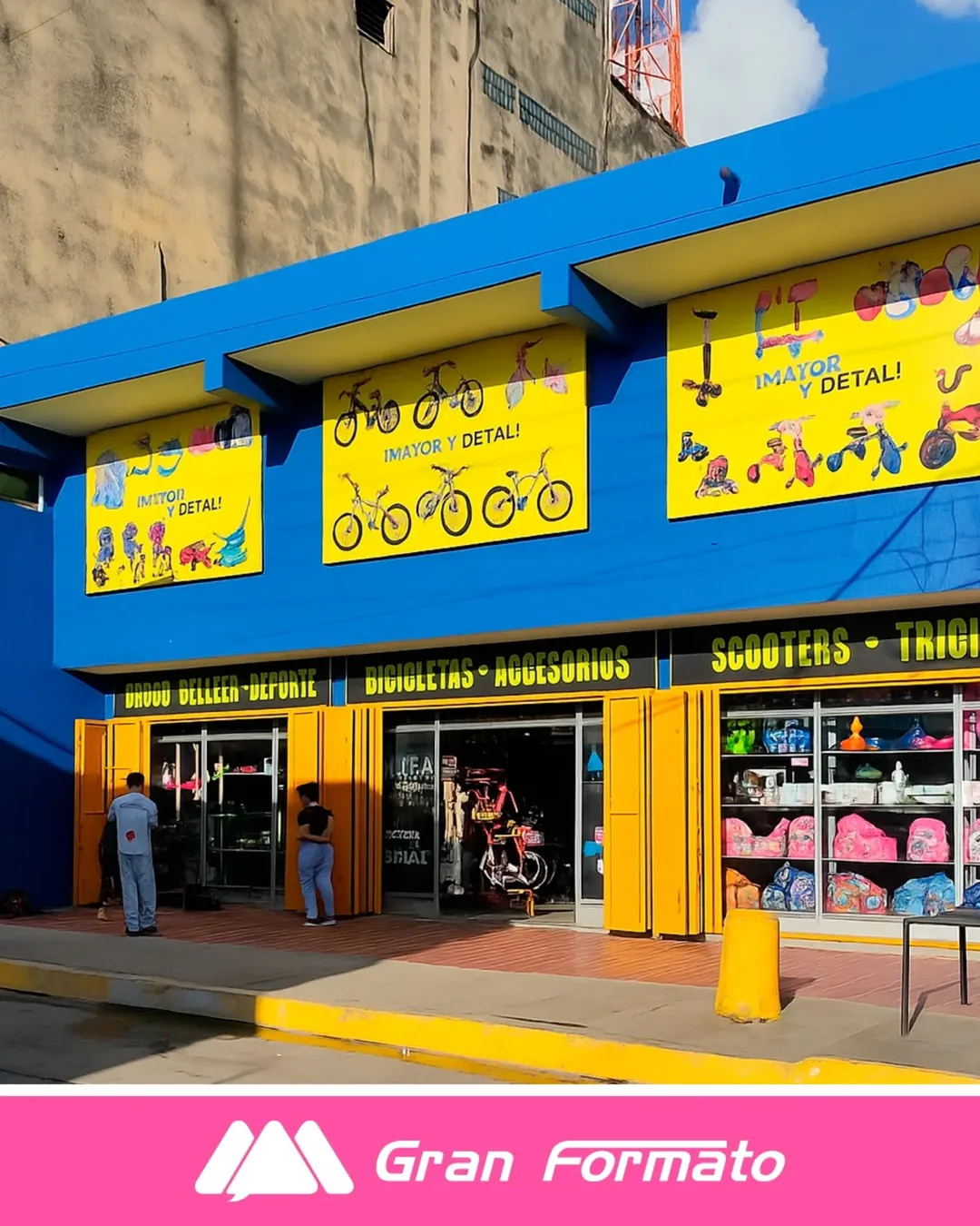 Publicidad de Alto Impacto en exteriores en Valencia, Carabobo, Venezuela, Instalación, Diseño, Impresión, Vallas, Gigantografía, Lonas, Vinil, Microperforado